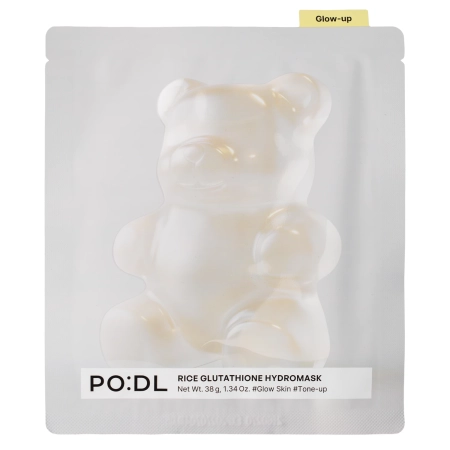 PO:DL - Rice Glutathione Hydromask Set - Набір гідрогелевих масок для сяйва шкіри - 4x28g