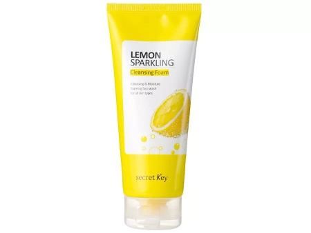 Secret Key - Lemon Sparkling Cleansing Foam - Пенка для умывания с лимоном - 200g
