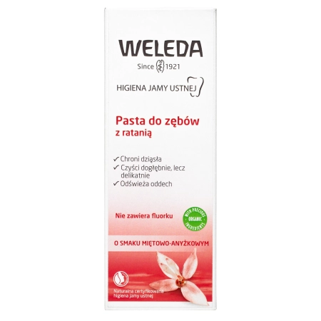 WELEDA - Зубна паста з ратанією - 75ml