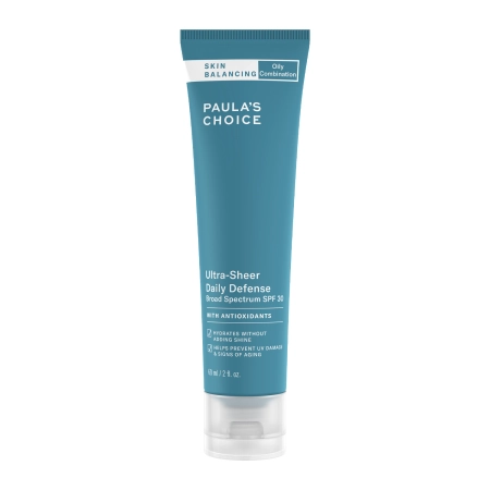 Paula's Choice - Skin Balancing - Ultra-Sheer Daily Defense SPF30 - Матуючий і зволожувальний сонцезахисний крем - 60ml