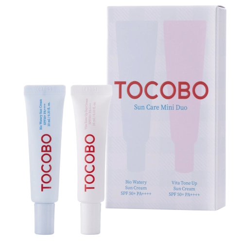 TOCOBO - Sun Care Mini Duo - Набір сонцезахисних кремів у мініатюрі - 2x10ml