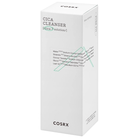 COSRX - Pure Fit Cica Cleanser - Очищувальна пінка для вмивання обличчя - 150ml