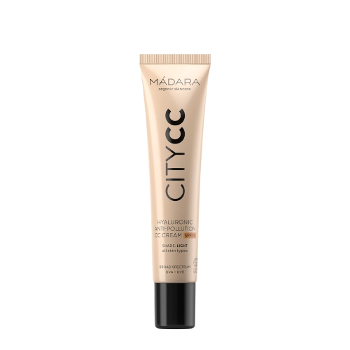Madara - City CC CityCC Hyaluronic Anti-Pollution SPF15 - CC-крем с солнцезащитными фильтрами - 01 Light Beige - 40ml