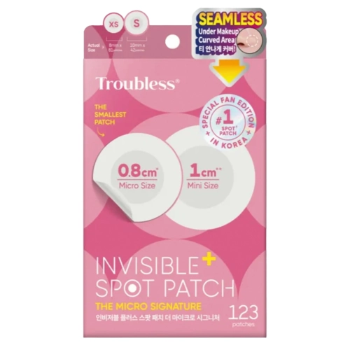 Troubless - Invisible Spot Patch Plus The Micro Signature - Точечные патчи от недостатков - 123шт.