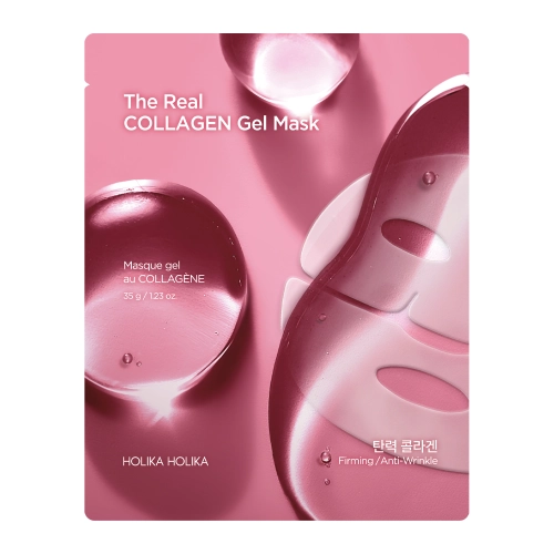 Holika Holika - The Real Collagen Gel Mask - Лифтинговая гидрогелевая маска с коллагеном - 35g