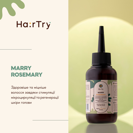HairTry - Marry Rosemary - Розмаринова вода для шкіри голови з вітамінами - 100ml