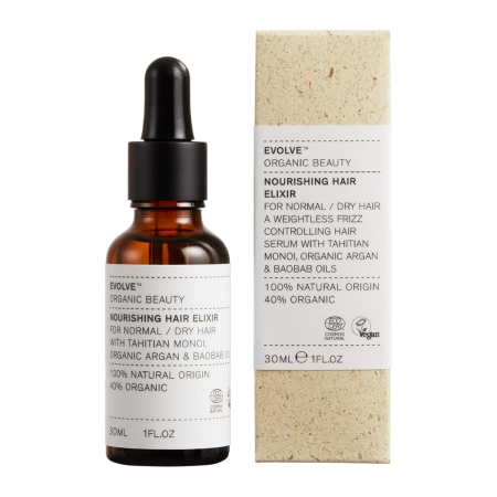 Evolve Organic Beauty - Питательный эликсир для волос - Nourishing Hair Elixir - 30ml