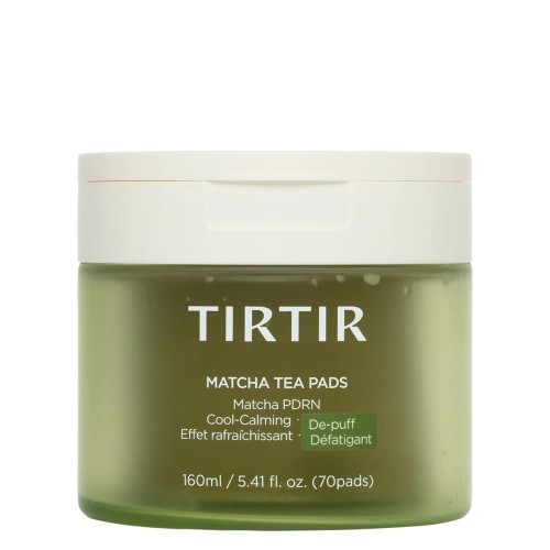 TIRTIR - Matcha Tea Pads - Тонізувальні педи з матчею - 70шт/160ml