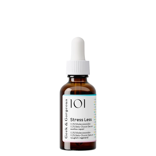 Geek & Gorgeous - Stress Less Бета-глюкан + Мадекасозид - 0.5% - Гелевa сироватка з бета-глюканом і мадекасозидом - 30ml