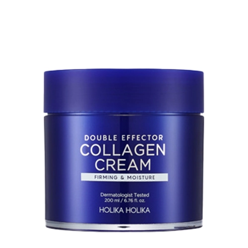 Holika Holika - Double Effector Collagen Cream - Крем от морщин с коллагеном и гиалуроновой кислотой - 200ml