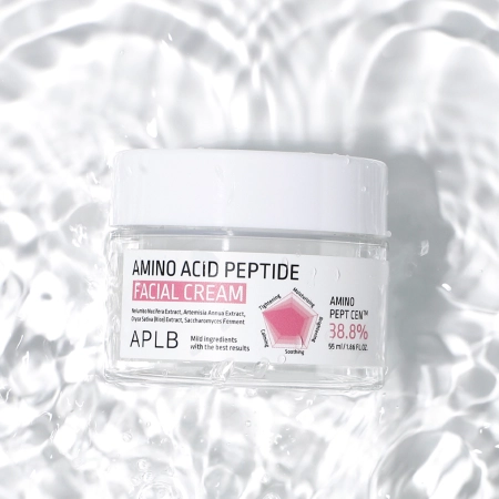 APLB - Amino Acid Peptide Facial Cream - Успокаивающе-укрепляющий крем для лица - 55ml