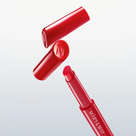 Mary&May - Blooming Glow Lip - Бальзам для губ - 04 Cool Red Tulip - 1,7g