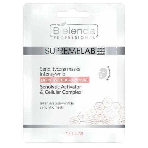 Bielenda Professional - Supremelab - Cellular - Сенолітична маска інтенсивної дії проти зморшок - 1шт