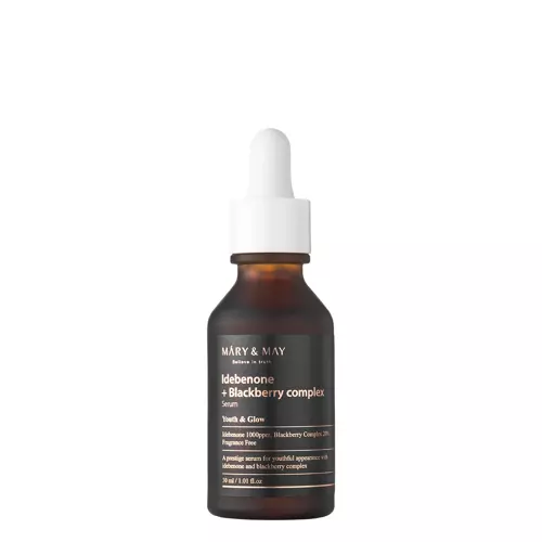 Mary&May - Idebenone and Blackberry Complex Serum - Антивозрастная сыворотка с идебеноном - 30ml