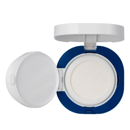 Round Lab - Birch Juice Moisturizing Sun Cushion SPF50 - Зволожувальний сонцезахисний крем з соком берези - 15g