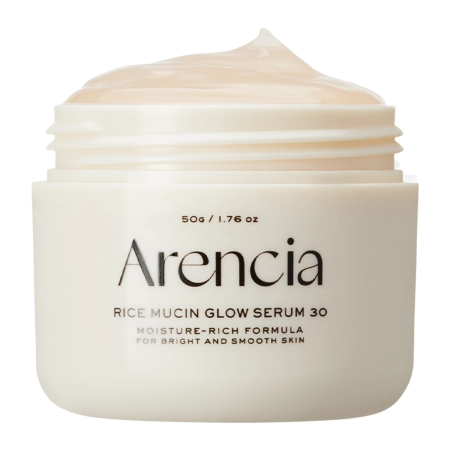 Arencia - Rice Mucin Glow Serum 30 - Питательная осветляющая сыворотка - 50g