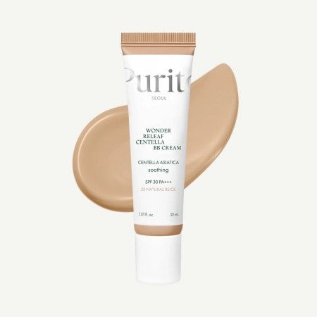 Purito Seoul - Wonder Releaf Centella BB Cream SPF 30 PA+++ - BB-крем с экстрактом центеллы - #23 Natural Beige - 30ml