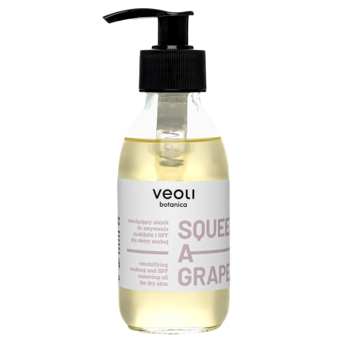 Veoli Botanica - Емульгувальна олія для зняття макіяжу та SPF для сухої шкіри - 150ml