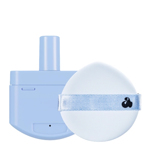 Unleashia - Babe Skin Baby Blue Cushion - Пополнение + Спонж - Тональный кушон - 23W Jolly - 15g