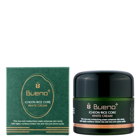 Bueno - Icheon Rice Core White Cream - Питательный крем для сияния кожи с рисом Ичхон - 80g