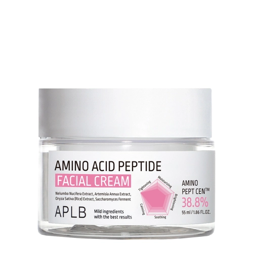APLB - Amino Acid Peptide Facial Cream - Успокаивающе-укрепляющий крем для лица - 55ml