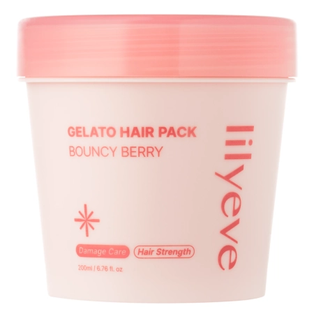 lilyeve - Repair:Turn Gelato Hair Pack - Укрепляющая маска для волос - Bouncy Berry - 200ml