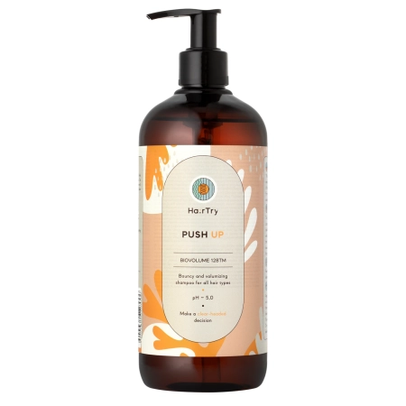 HairTry - Push Up - Шампунь для надання пружності та об'єму - 500ml