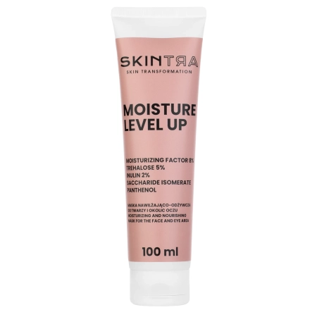 SkinTra - Moisture Level Up - Зволожувальна і живильна маска для обличчя та під очі - 100 ml