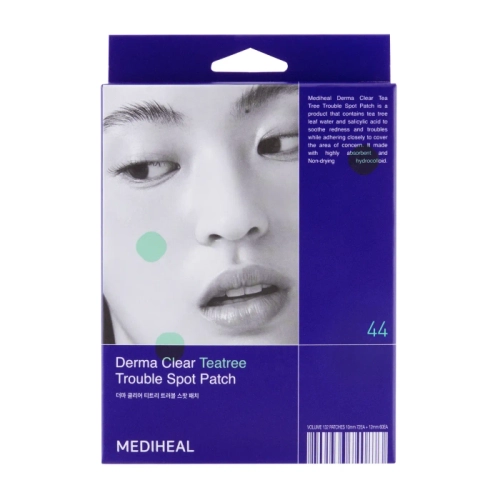 Mediheal - Derma Clear Teatree Trouble Spot Patch - Патчи от прыщей - 44шт.