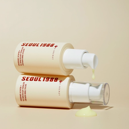 K-SECRET - SEOUL 1988 Serum : Retinal Liposome 2% + Black Ginseng - Укрепляющая сыворотка с ретиналем - 30ml