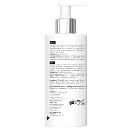 Apis - Зволожуючий гель для вмивання з гіалуроновою кислотою - 300ml