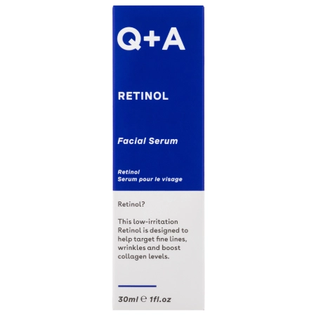 Q+A - Retinol 0.2% Serum - Антивозрастная сыворотка для лица с ретинолом - 30ml