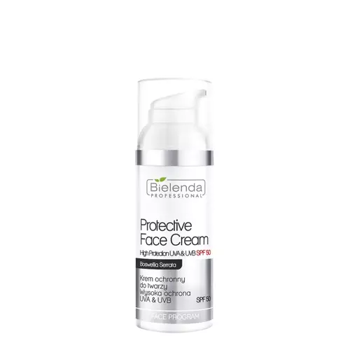 Bielenda Professional - Face Program - Protective Face Cream SPF50 - Сонцезахисний крем для обличчя - 50ml