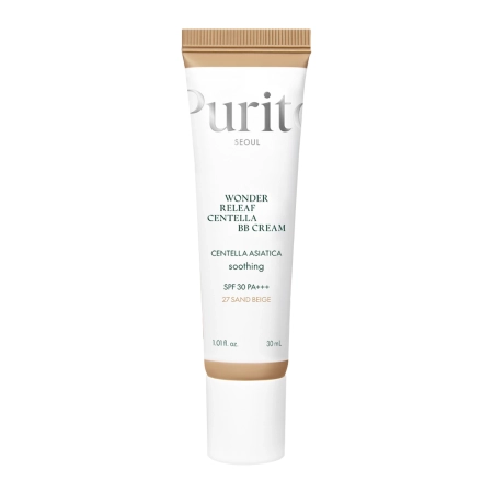 Purito Seoul - Wonder Releaf Centella BB Cream SPF 30 PA+++ - BB-крем с экстрактом центеллы - #27 Sand Beige - 30ml
