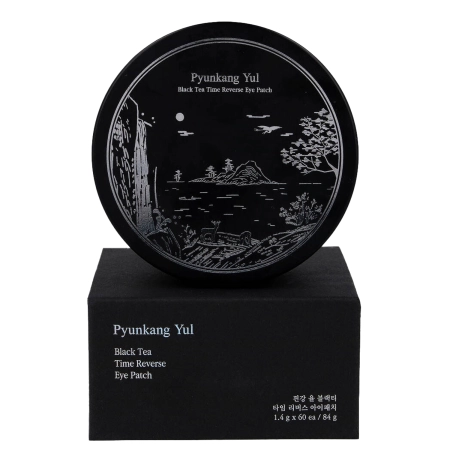Pyunkang Yul - Гідрогелеві патчі під очі - Black Tea Time Reverse Eye Patch - 60 шт.