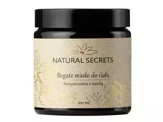 Natural Secrets - Поживна олія для тіла - Соковита вишня з ваніллю - 100ml