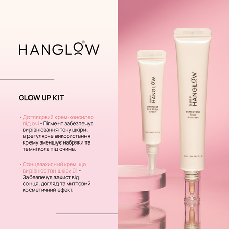 HanGlow - Набір GlowUp Kit 01 - 15 ml + 50 ml