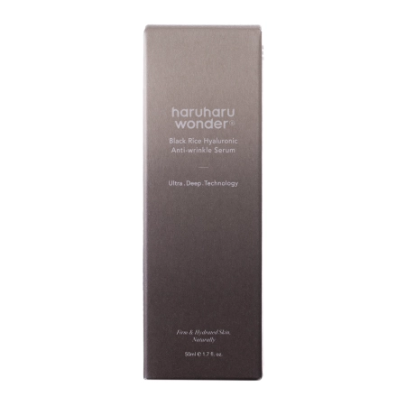 Haruharu Wonder - Black Rice Hyaluronic Anti-Wrinkle Serum - Сироватка проти зморшок з екстрактом рису - 50ml