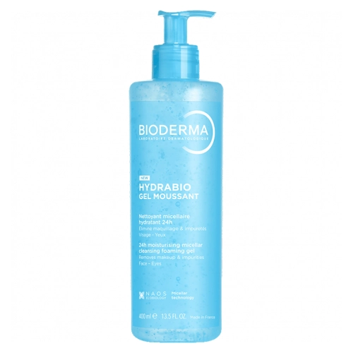 Bioderma - Hydrabio Gel Moussant - Увлажняющий гель для умывания лица - 400ml