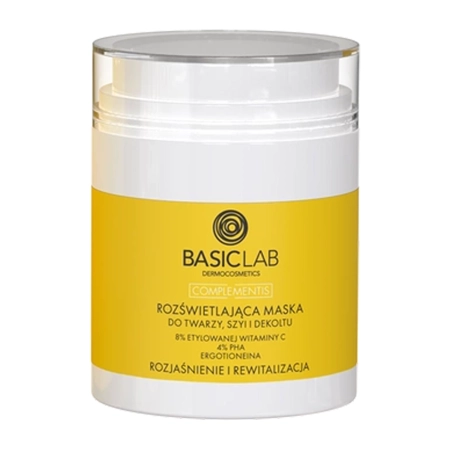 BasicLab - Complementis - Маска для сяйва шкіри обличчя, шиї та декольте - 50ml