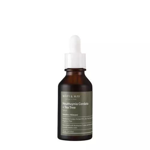 Mary&May - Houttuynia Cordata and Tea Tree Serum - Сыворотка против акне с растительными экстрактами - 30ml