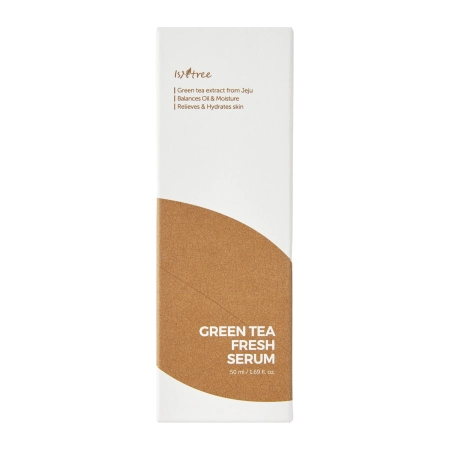 Isntree - Green Tea Fresh Serum - Сыворотка для лица с экстрактом зеленого чая - 50ml