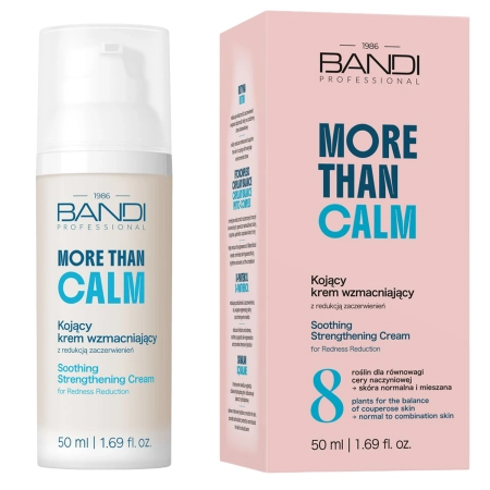 Bandi - More than Calm - Успокаивающий укрепляющий крем против покраснений - 50ml