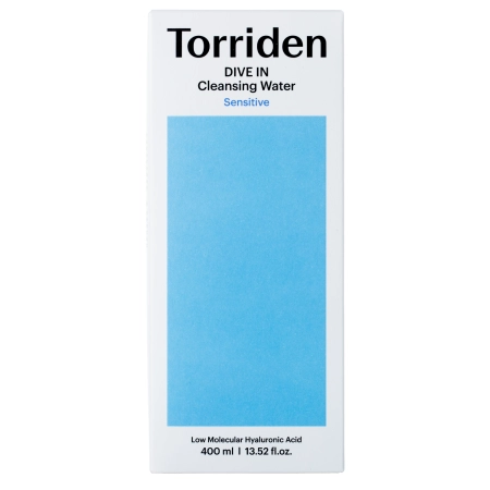 Torriden - Dive In - Low Molecular Hyaluronic Acid Cleansing Water - Міцелярна вода з гіалуроновою кислотою - 400ml