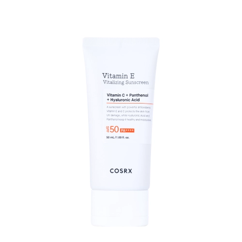 COSRX - Vitamin E Vitalizing Sunscreen - SPF 50+ - Cолнцезащитный крем с витамином Е - 50ml