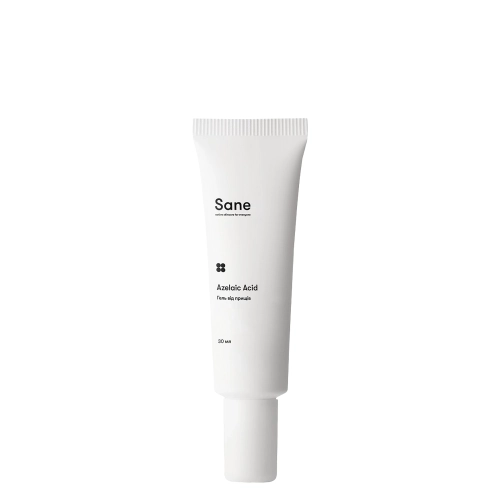 Sane - Azelaic Acid Anti-Acne Gel - Гель від прищів з азелаїновою кислотою - 30ml