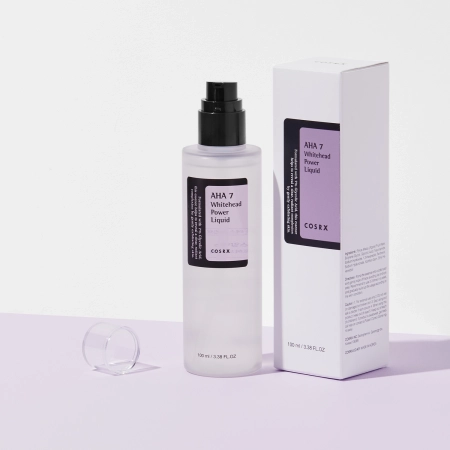 Cosrx - AHA 7 Whitehead Power Liquid - Тонік від комедонів і чорних цяток з натуральними кислотами AHA - 100ml