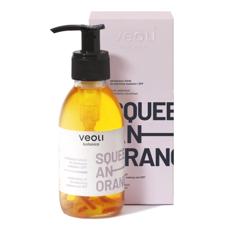 Veoli Botanica - Squeeze an Orange - Эмульгирующее масло для снятия макияжа и SPF - 147,4ml