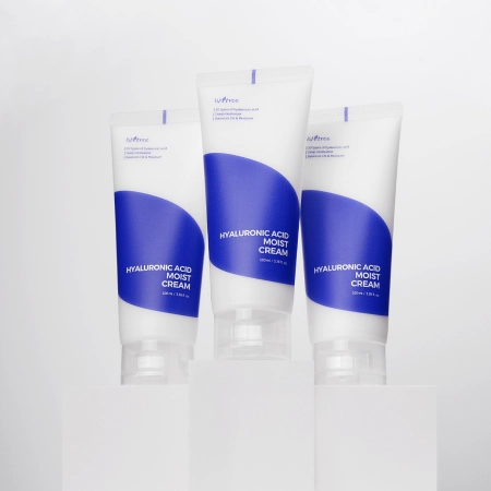 Isntree - Hyaluronic Acid Moist Cream - Зволожувальний крем для обличчя з гіалуроновою кислотою - 100ml