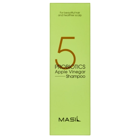 Masil - 5 Probiotics Apple Vinegar Shampoo - Очищающий шампунь с яблочным уксусом и пробиотиками - 500ml